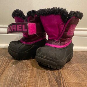 Sorrel Snow Commander Boots Size 4